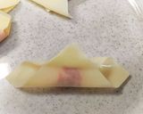 チュルっと食感＊汁なし皿ワンタン作り方3写真