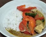 フライパン１つで簡単グリーンカレー作り方23写真