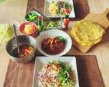 タコライス挽肉キーマカレー丼トルティーヤ作り方2写真
