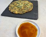 豆腐とニラのもっちりチヂミ作り方6写真