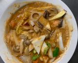 お一人様ピリ辛クリーム根菜たっぷり野菜炒作り方19写真