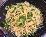 ピーマンとシラスのペペロン風パスタ作り方10写真
