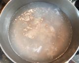 青梅塩麹漬けセロリとホタテ缶の半湯麺　作り方2写真