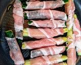 簡単居酒屋!胡瓜豚肉巻きマスタードソース作り方4写真