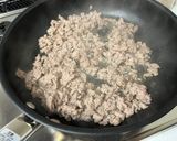 白菜と豚ひき肉の中華風炒め煮作り方3写真