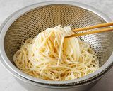 沖縄の定番♪ゴーヤと卵の素麺チャンプルー作り方3写真