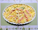 簡単今日の夕飯！カニカマ法蓮草グラタン作り方9写真