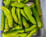 レンジ簡単🌟ししとうのめんつゆおかか和え作り方1写真