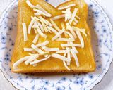 ピーナッツクリームとチーズのトースト作り方3写真