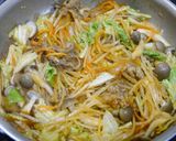 簡単！プルコギビーフの野菜炒め作り方3写真