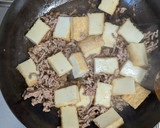 満腹【厚揚げとひき肉のとろみもやし炒め】作り方3写真