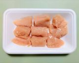 暑い日に食べたい!鶏ささみ蓮根油淋鶏作り方5写真