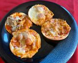 餃子の皮でアレンジ満載簡単ピザ作り方5写真