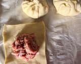 ピッツァ生地で肉まん作り方3写真