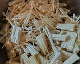 自家製トマトなめ茸のパスタ作り方2写真