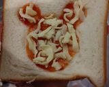 超簡単🌟可愛い🩷ミッキートースト🐹🍞作り方2写真