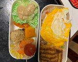 レンジ簡単ビーフシチュー味オムライス弁当作り方17写真