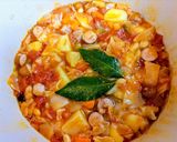 簡単寒い日の夕飯！キャベツミネストローネ作り方8写真