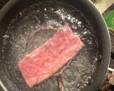 マグロを湯引き漬けで🐟作り方2写真