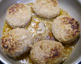簡単！照り焼きハンバーグ　レモンタルタル作り方2写真