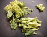 簡単！豚汁☆季節の野菜　菜の花作り方1写真