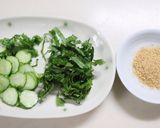 夏にさっぱり★美味★簡単★冷やしみそ汁作り方1写真