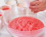 紙コップで作る!スイカのアイスバー作り方4写真