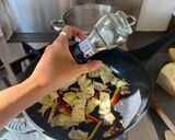 ペペロンチーノ(cabbage&bac)作り方7写真