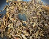 牛ごぼうの胡麻和え作り方5写真