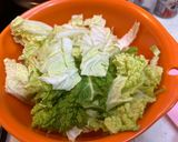 大葉が香る！具だくさんのすき焼きパスタ作り方1写真