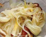 玉葱と椎茸のさば味噌和え作り方4写真