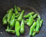 ししとうの醬油炒め作り方2写真