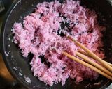 鱈でビーツ由来ピンクの桜でんぶ　梅酵母　作り方10写真