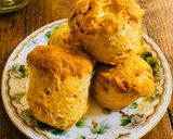 朝食おやつ♡はちみつ🍯強力粉スコーン作り方6写真