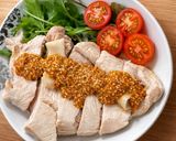 しっとり蒸し鶏のごま味噌だれ作り方6写真
