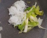 ウルイ蒟蒻の鱈子ソースの　お浸し作り方1写真