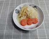 キャベツの甘みそドレッシング掛け作り方4写真