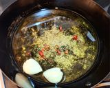 【パンに合う！】アヒージョ風そぼろ豆腐作り方1写真