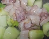 いかと青梗菜の中華炒め作り方3写真