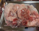 塩麹の牛すじ肉とこんにゃく味噌煮込み作り方1写真