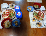 お父さんが作った✨ウインナーの花の卵焼き作り方39写真