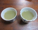 そば湯でつくる抹茶寒天作り方4写真