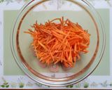 節約簡単夕飯!レンジ2分顆粒ポン酢キャロットラペ作り方3写真