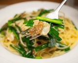 ニラとザーサイのパスタ作り方10写真