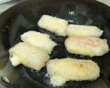 海老とじゃがいもの包み揚げ作り方4写真
