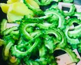 魚肉ソーセージとゴーヤーのポテマヨサラダ作り方1写真