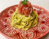 生ハムのせ♪そら豆ソースのパスタ作り方11写真