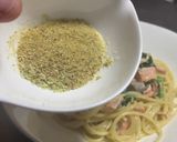 とーちゃんの特製サーモンクリームパスタ作り方8写真