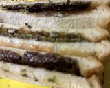 抹茶チョコトースト作り方4写真
