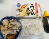 煮物と八丁味噌ペーストで味噌煮込みうどん作り方1写真
